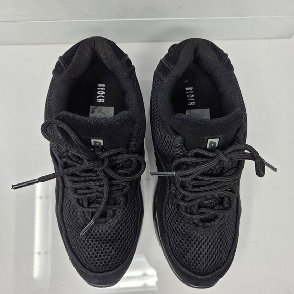 Bloch Boost Split Sole Mesh Sneakers Jazz Hip Hop Dance Black Women's Size 7 - Picture 4 of 9